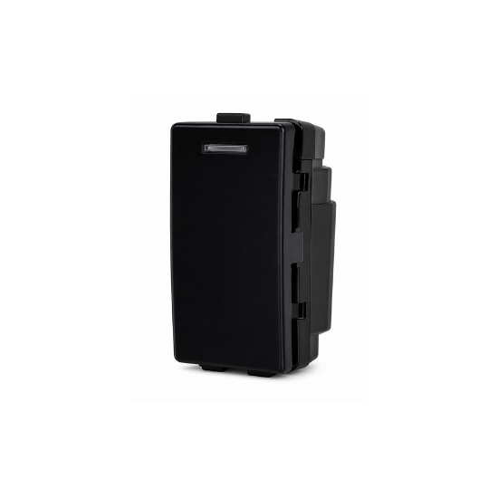 1 Gang MATT BLACK InTermediate Switch QVQ