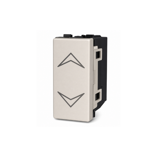 1 Gang Beige Shutter Switch QVQ