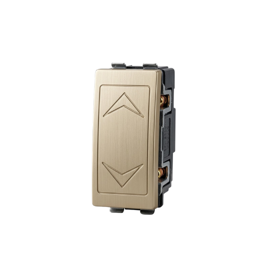 1 Gang Gold Shutter Switch QVQ