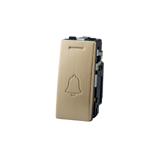 1 Gang Gold Bell Switch W/Neon QVQ