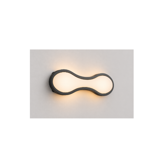 Up&Down gold light face 6w Vetro VE-UD0042