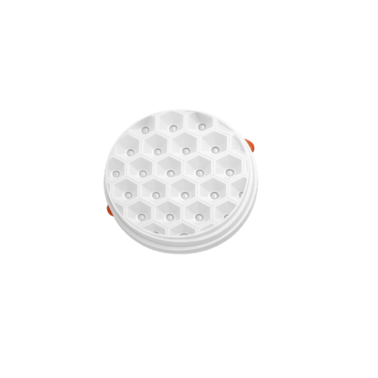 Warm white Inside Surface Led cell10W 10CM SuperVetro 230214