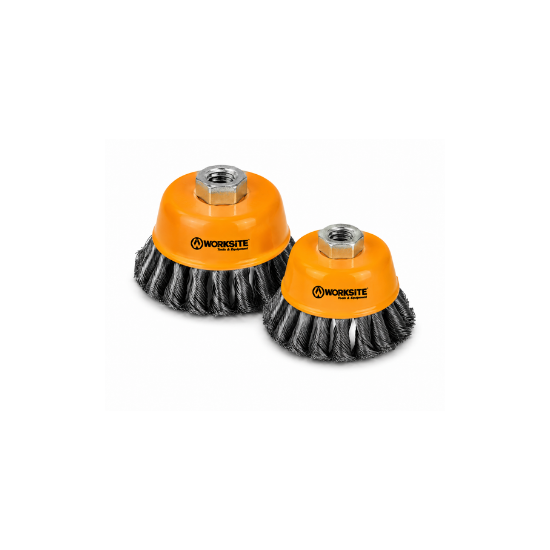 WCM075 Wire cup brushes with nut WCM075