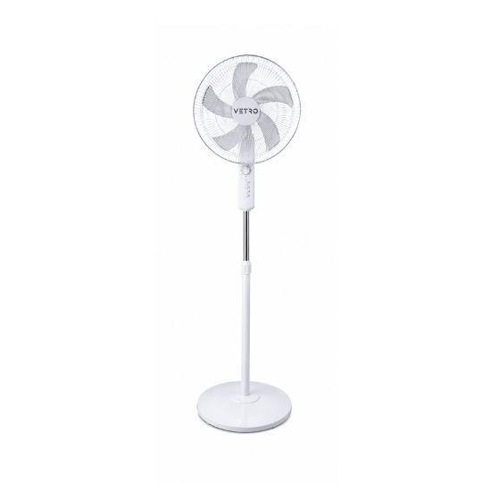 Vetro Stand Fan 18 Inch White FS45-508