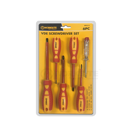 WT2111 Work Site 6pcs Screwdriver set