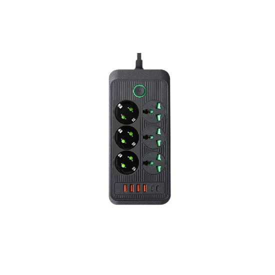 QVQ Power Socket 6.Universal 4USB+2Type-C