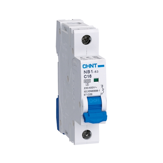 Chint MCB C 1P 6KA 16A NB1-63-1P-16