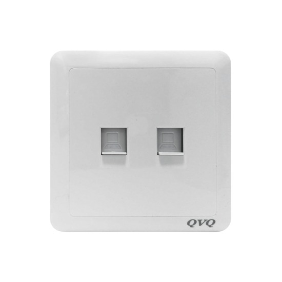MK Data Outlet 2 Gang QVQ