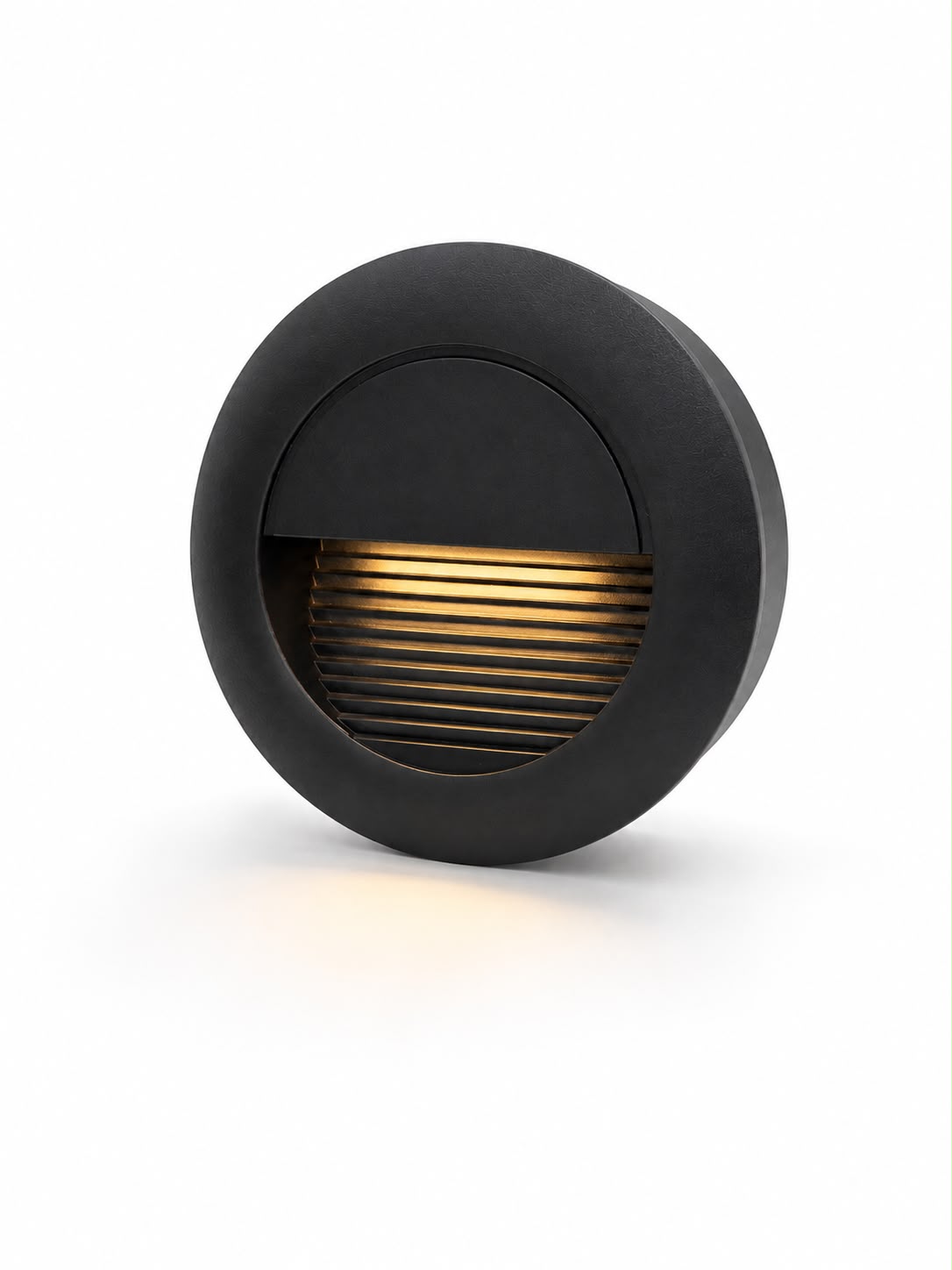 Vetro Recessed Round LED Step Light 6W 58x58mm Warm White
