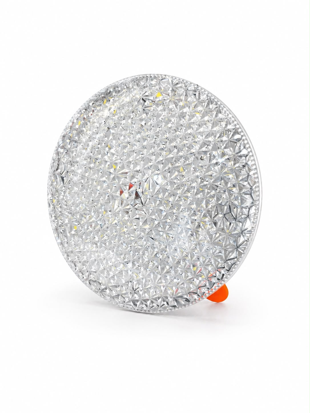 Vetro White Crystal Recessed Spotlight 10W