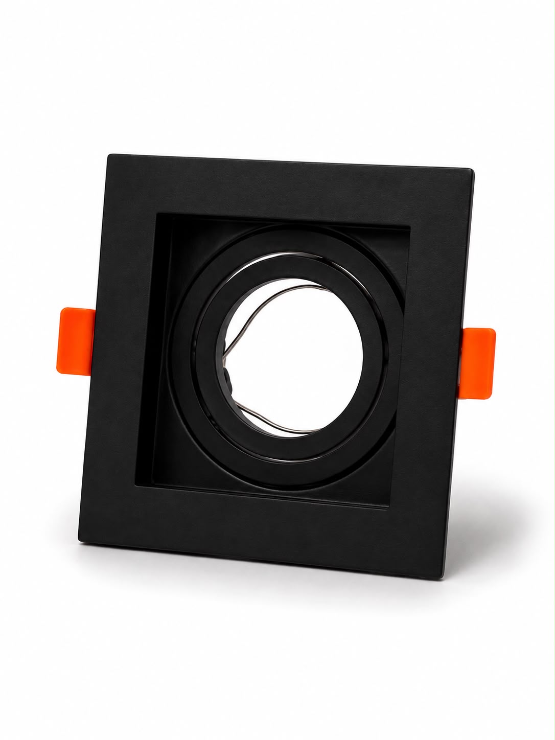 VE-0039 Single black metal spot frame 10*10*4.5cm