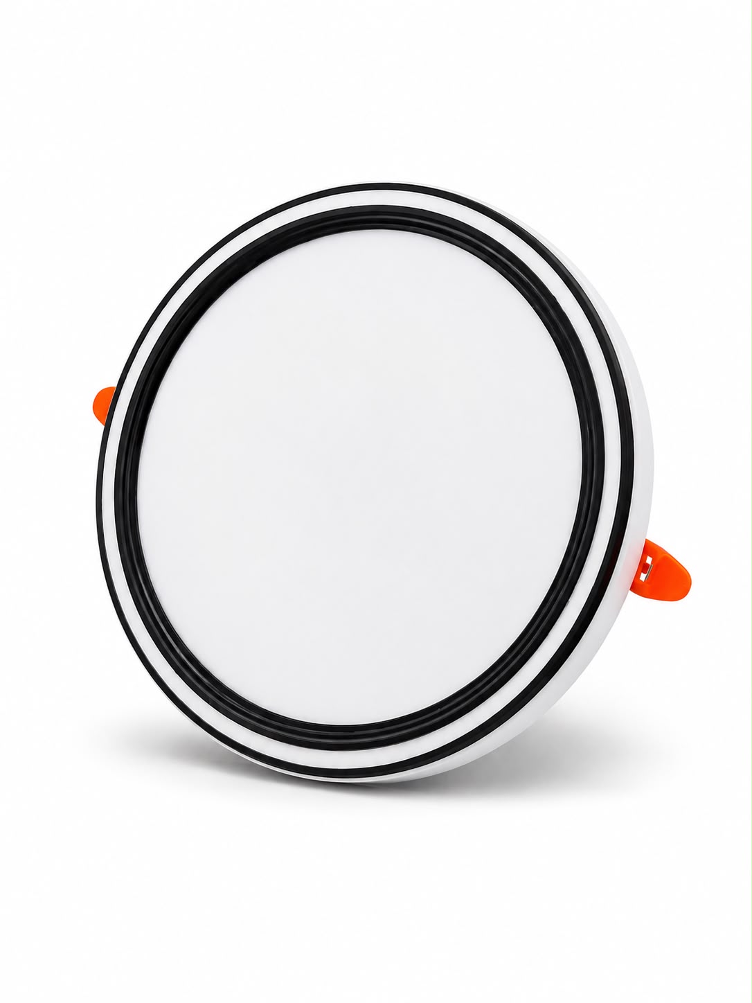 Vetro Recessed Black Frame Frosted Downlight 20W White Light