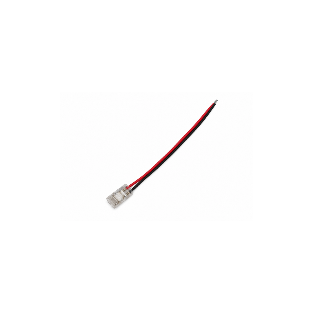 Wired connector black & red 8mm VE-AC0001