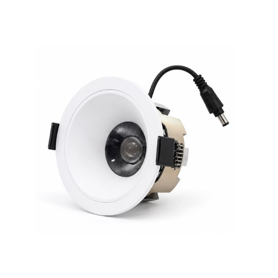 Vetro Trimless Recessed Downlight 12W White Warm White